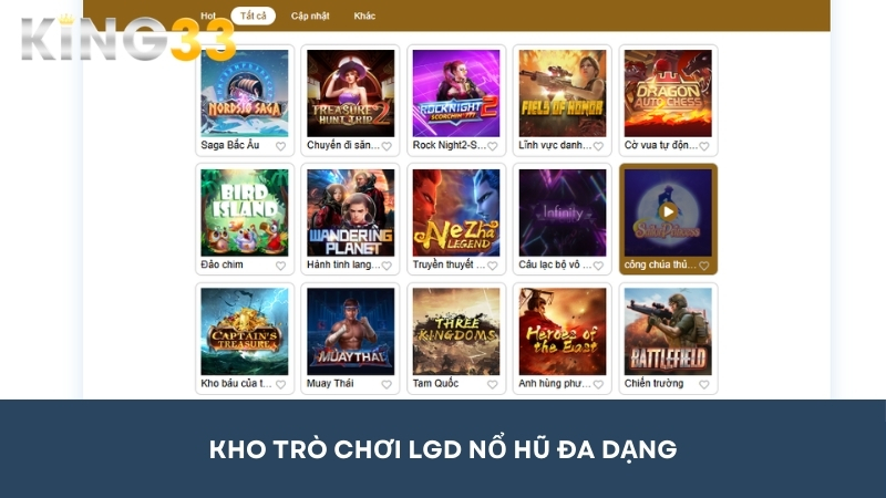 Có nhiều trò chơi đa dạng để người chơi tham gia trải nghiệm